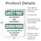 Signmission Safety Culture Sign, 7 in Width, Aluminum, Rectangle, Bilingual OS-2PACK-SF-A-710-L-10730 - alternate 2